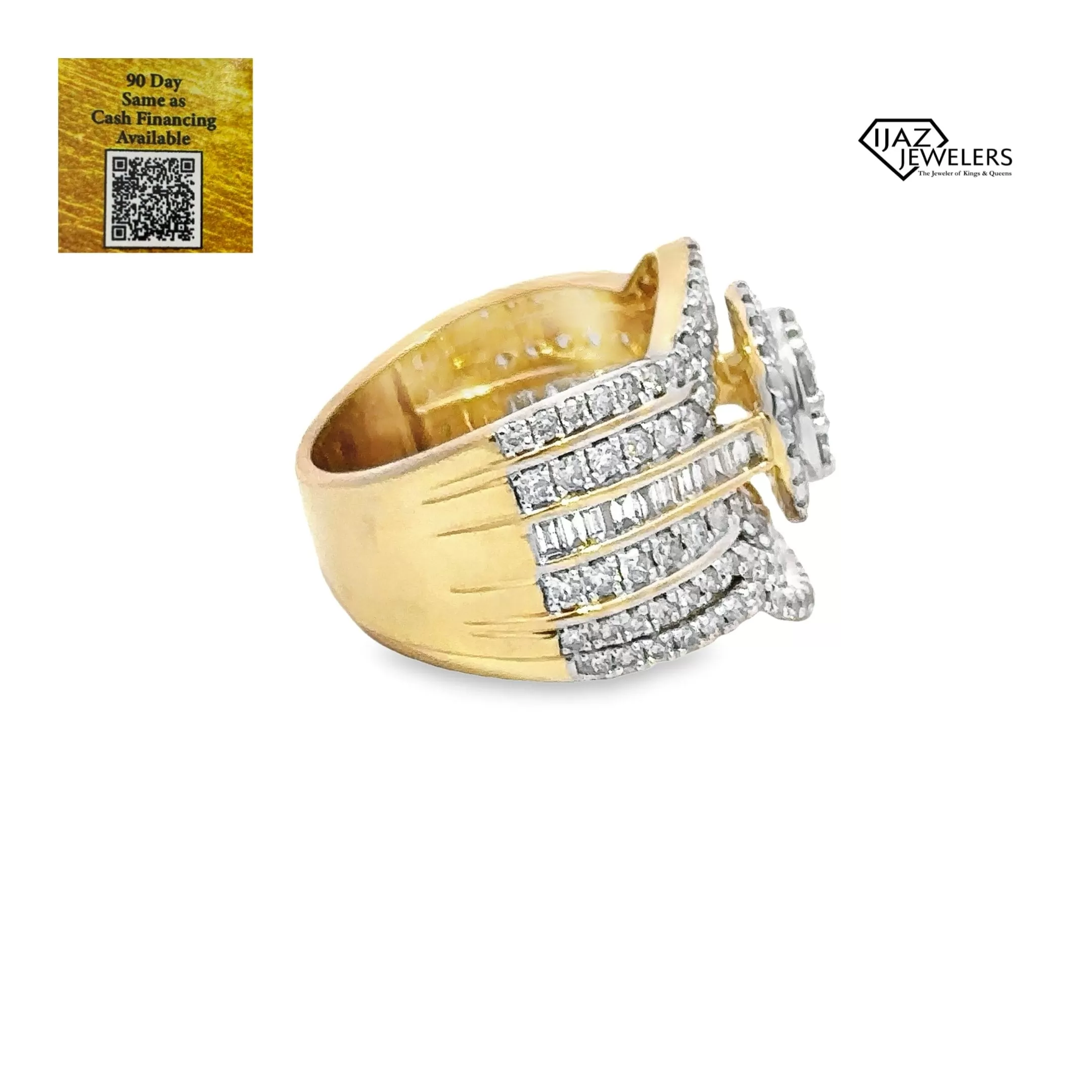 10K Gold 2.73 CTW Diamond Ladies Wedding Set