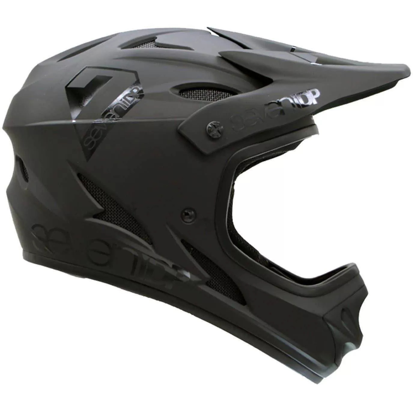 7iDP M1 Full Face Cycling Helmet - Black