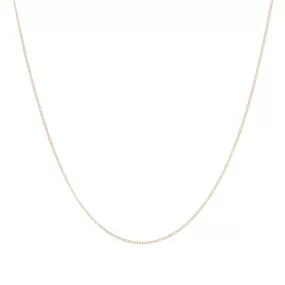 9ct Gold Curb Chain Necklace