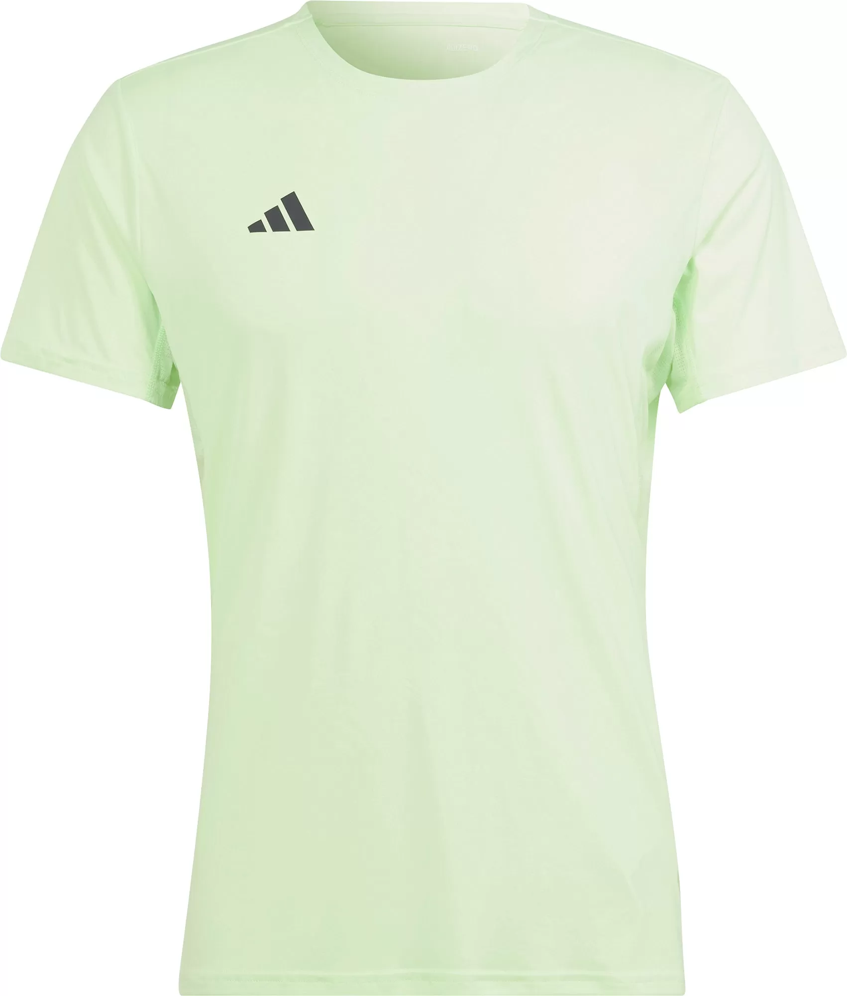 adidas Adizero Essentials Short Sleeve Mens Running Top - Green