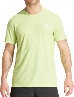 adidas Own The Run Short Sleeve Mens Running Top - Green