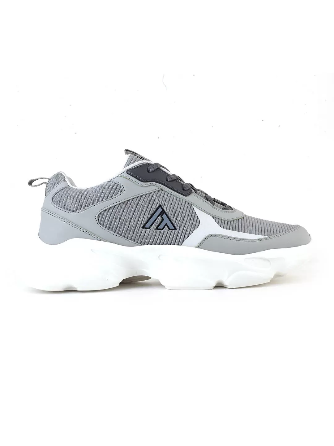 Alberto Torresi Grey Laceup Sports Shoes