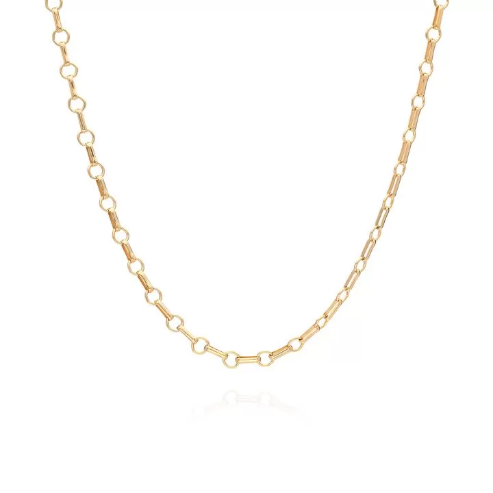 Anna Beck Bar & Ring Chain Collar Necklace