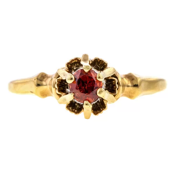 Antique Garnet Ring