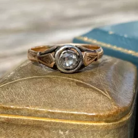 Antique Rose Cut Diamond Ring