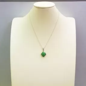 Apple Green Chalcedony Single Pendant