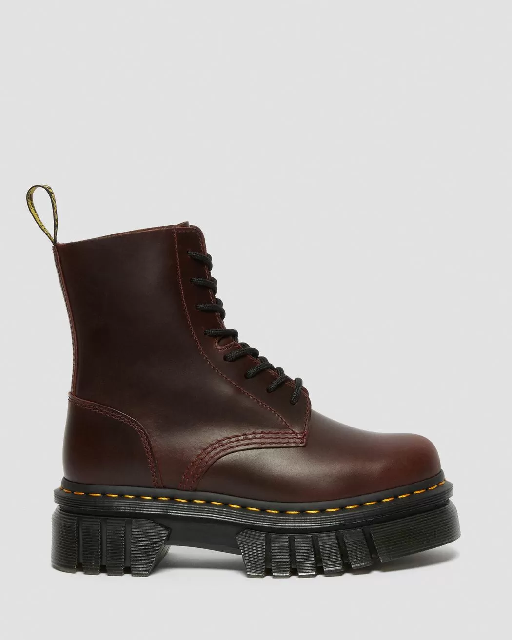 AUDRICK CHARRO BRANDO LEATHER PLATFORM LACE UP BOOTS