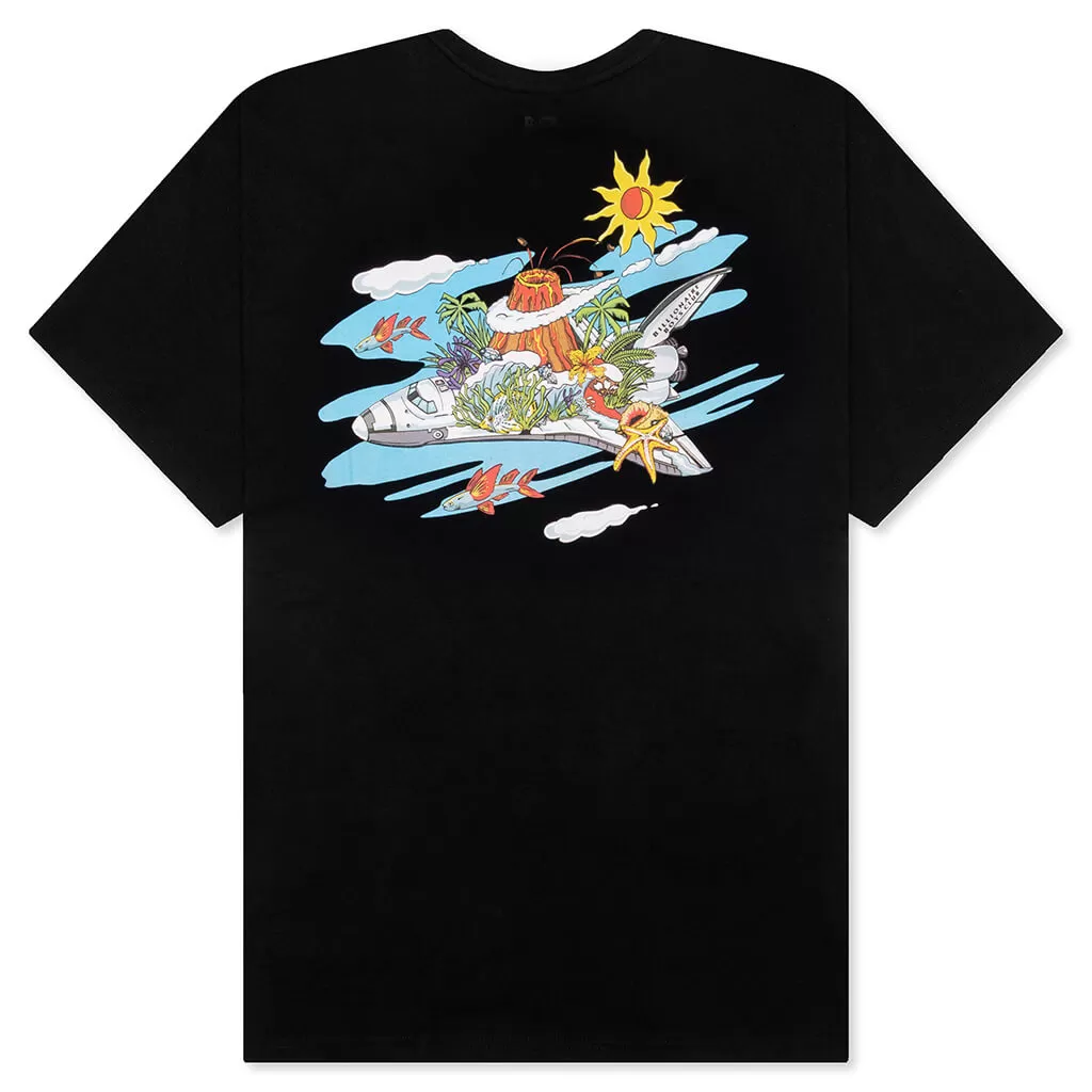 BB In Clouds S/S Tee - Black