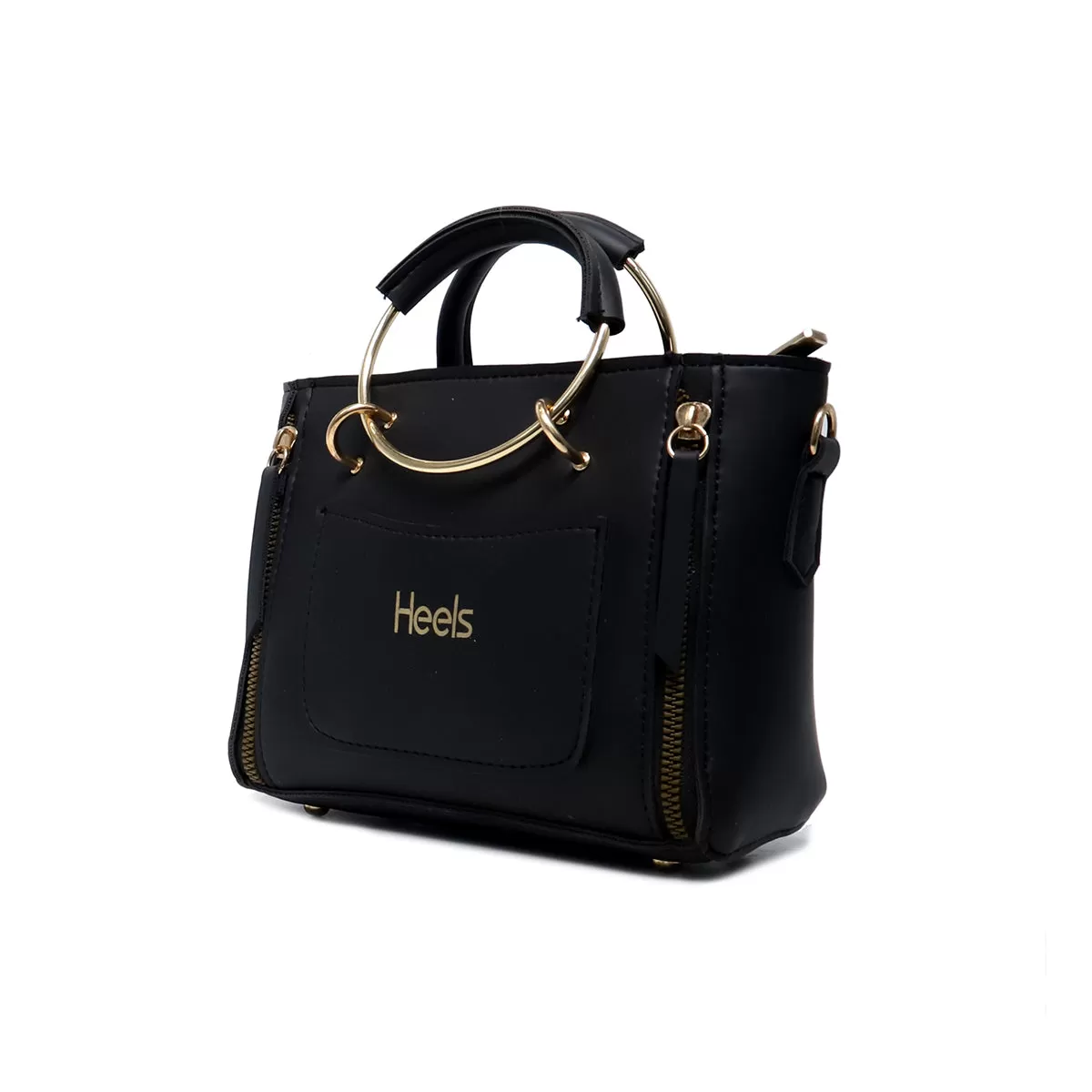 Black Casual Hand Bag P00P01183