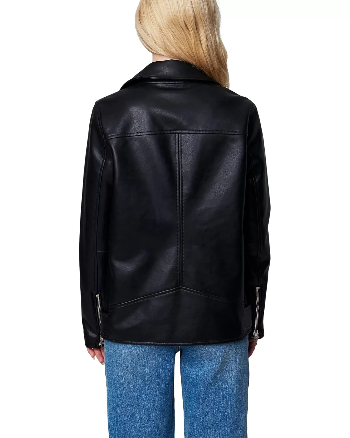 Blank NYC Oversized Leather Moto