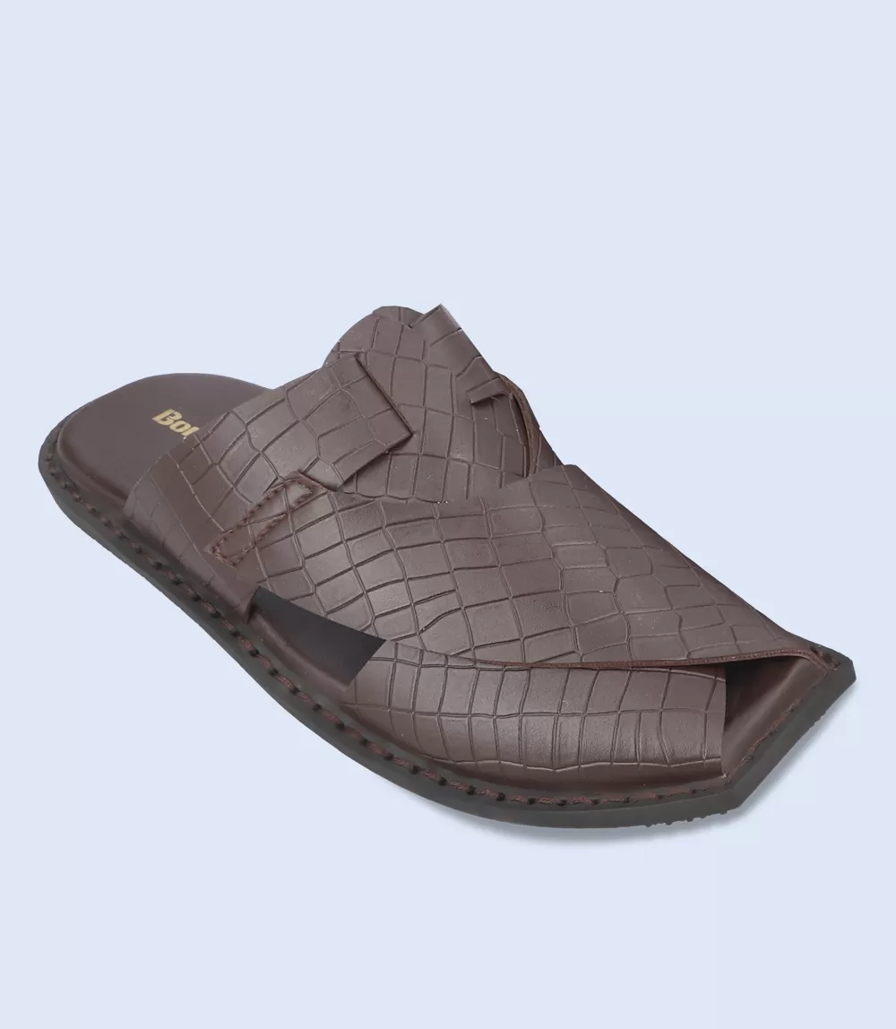 BM5618-BROWN-Men Peshawari's