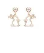 Crystal Bunny Earrings