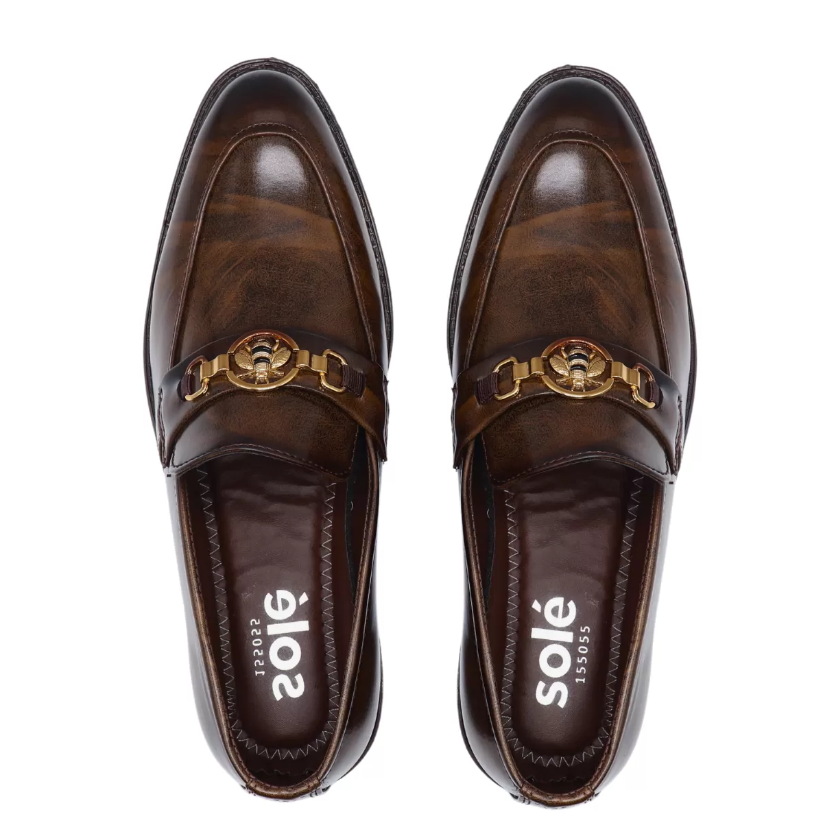 Dark Brown Formal Slip On 155055