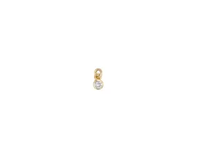 Diamond Bezel Charm