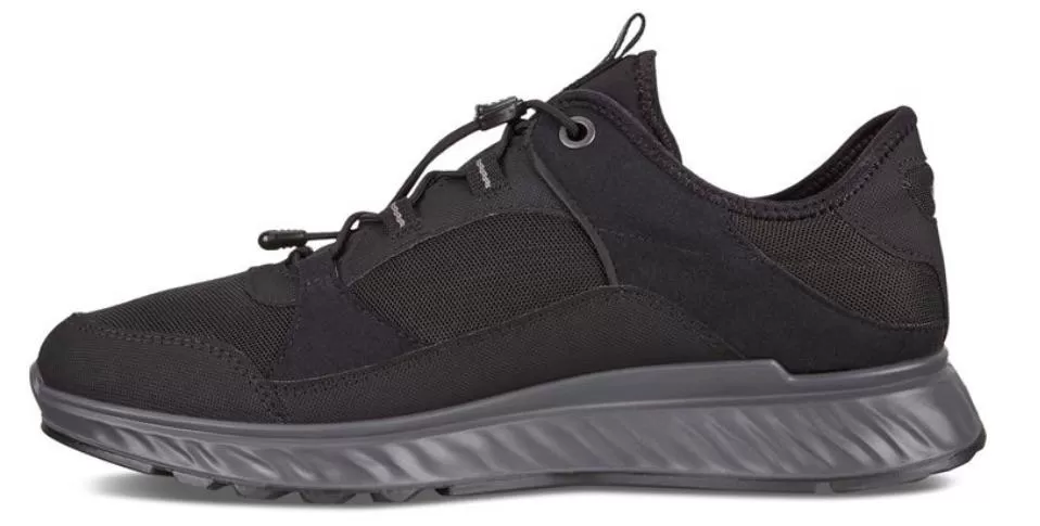 Ecco Exostride Black Ladies Goretex Walking Shoe 835333