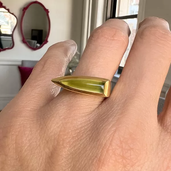 Estate Peridot Ring