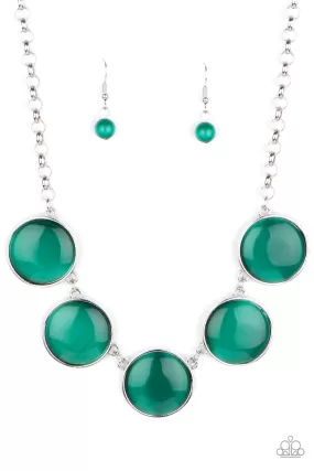 Ethereal Escape - Green Necklace