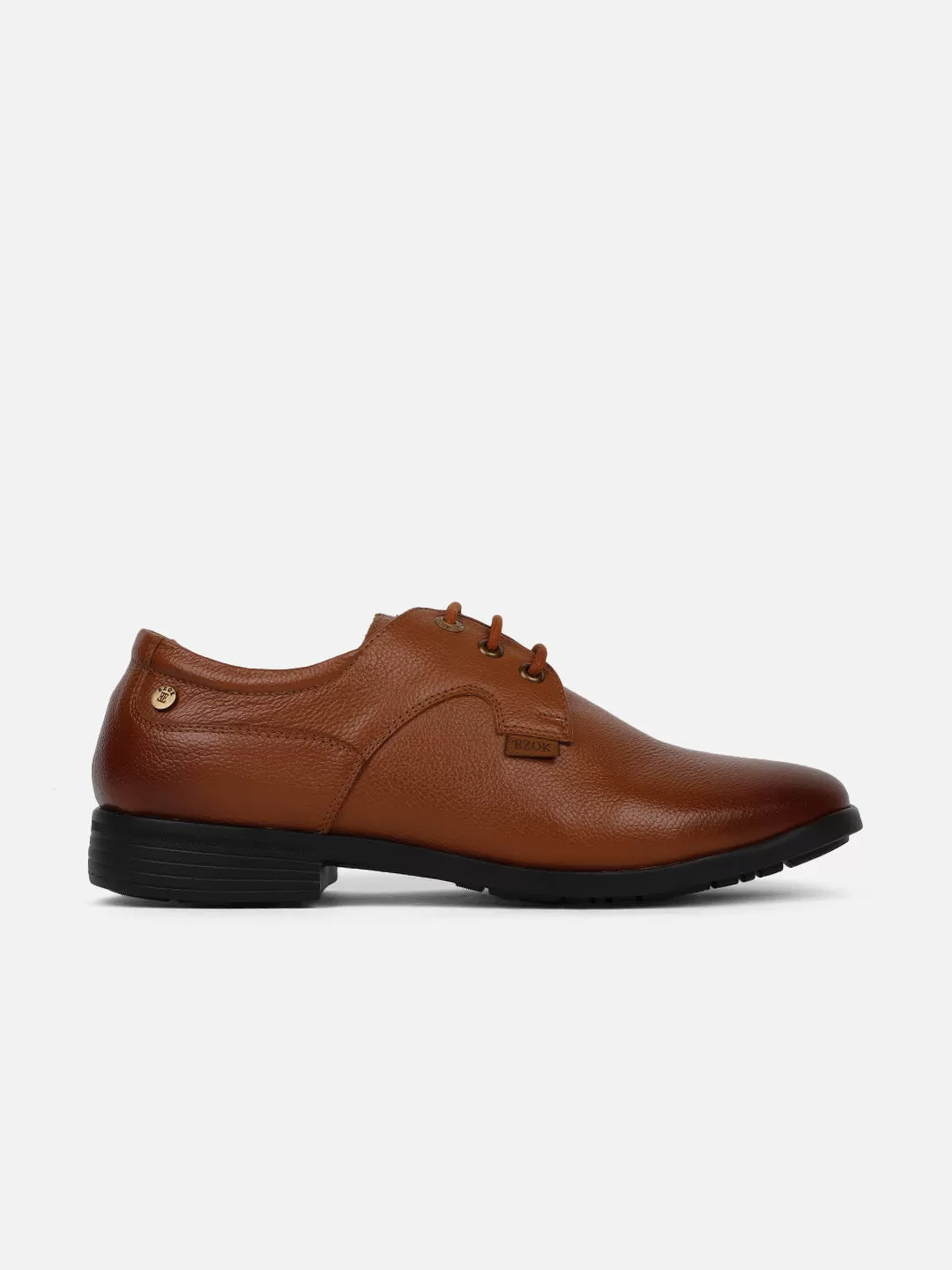 Ezok Men Leather Formal ( TAN )