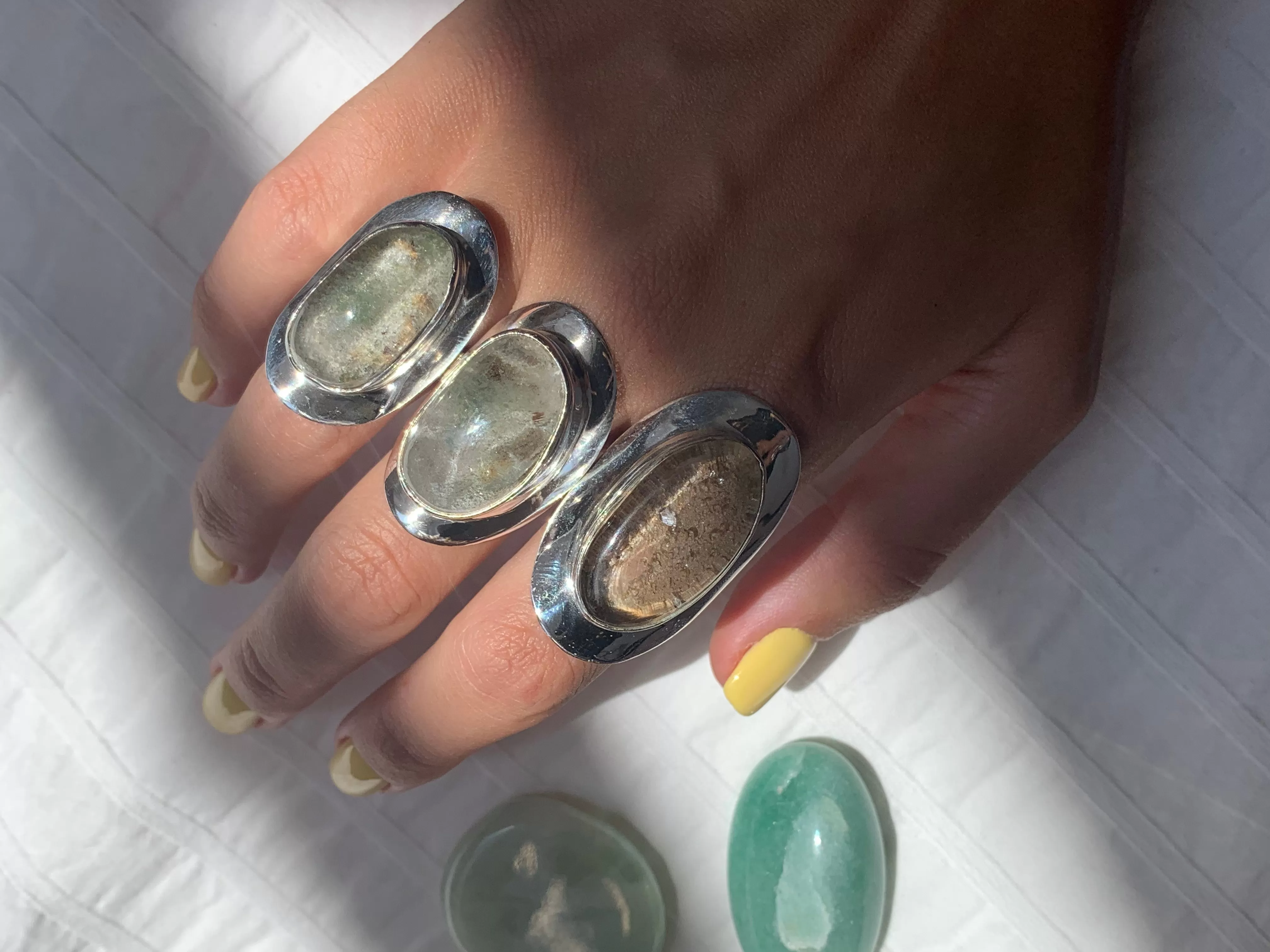 Garden Quartz Dinah Rings - Freeform