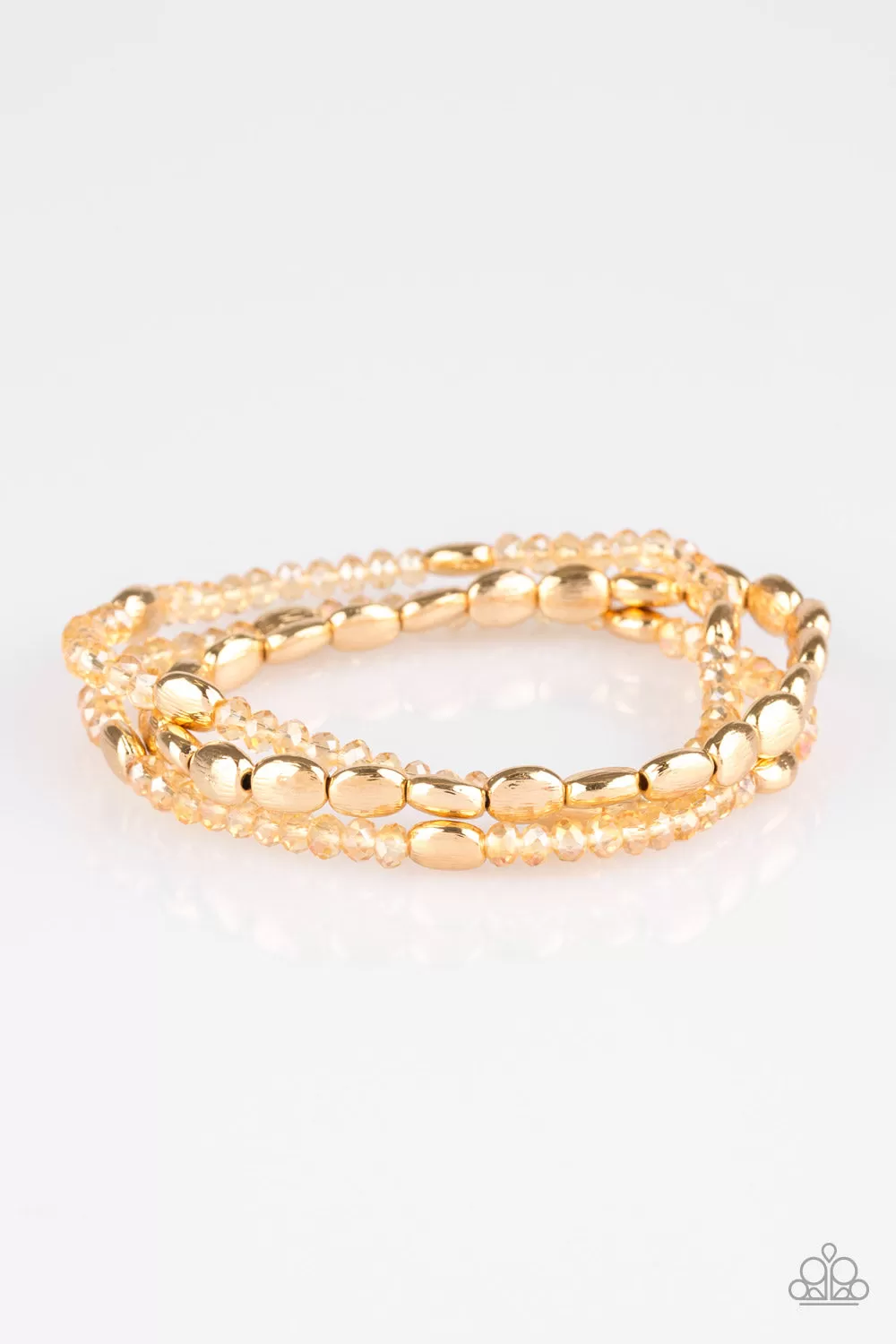 Hello Beautiful Gold-Bracelet