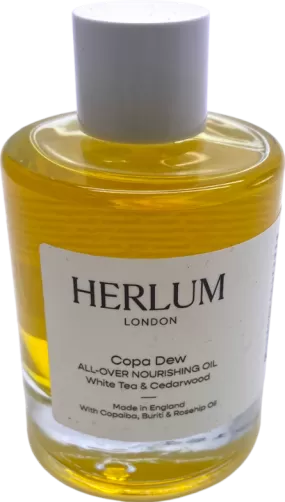 Herlum London Copa Dew All-over Nourishing Oil White Tea & Ceddarwood 50ml