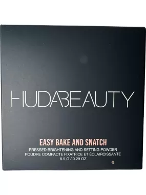 Huda Beauty Neutral Easy Bake Blend and Snatch Pressed Powder