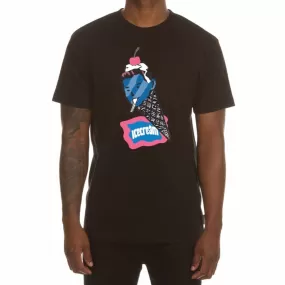 Ice Cream Coneman Short Sleeve Tee (Black) 441-1210