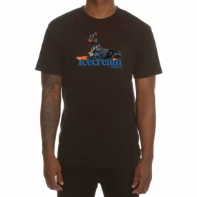 Ice Cream Sit Short Sleeve Tee (Black) 441-1207