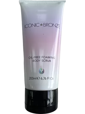 Iconic Bronze Oil-Free Foaming Body Scrub 200ml