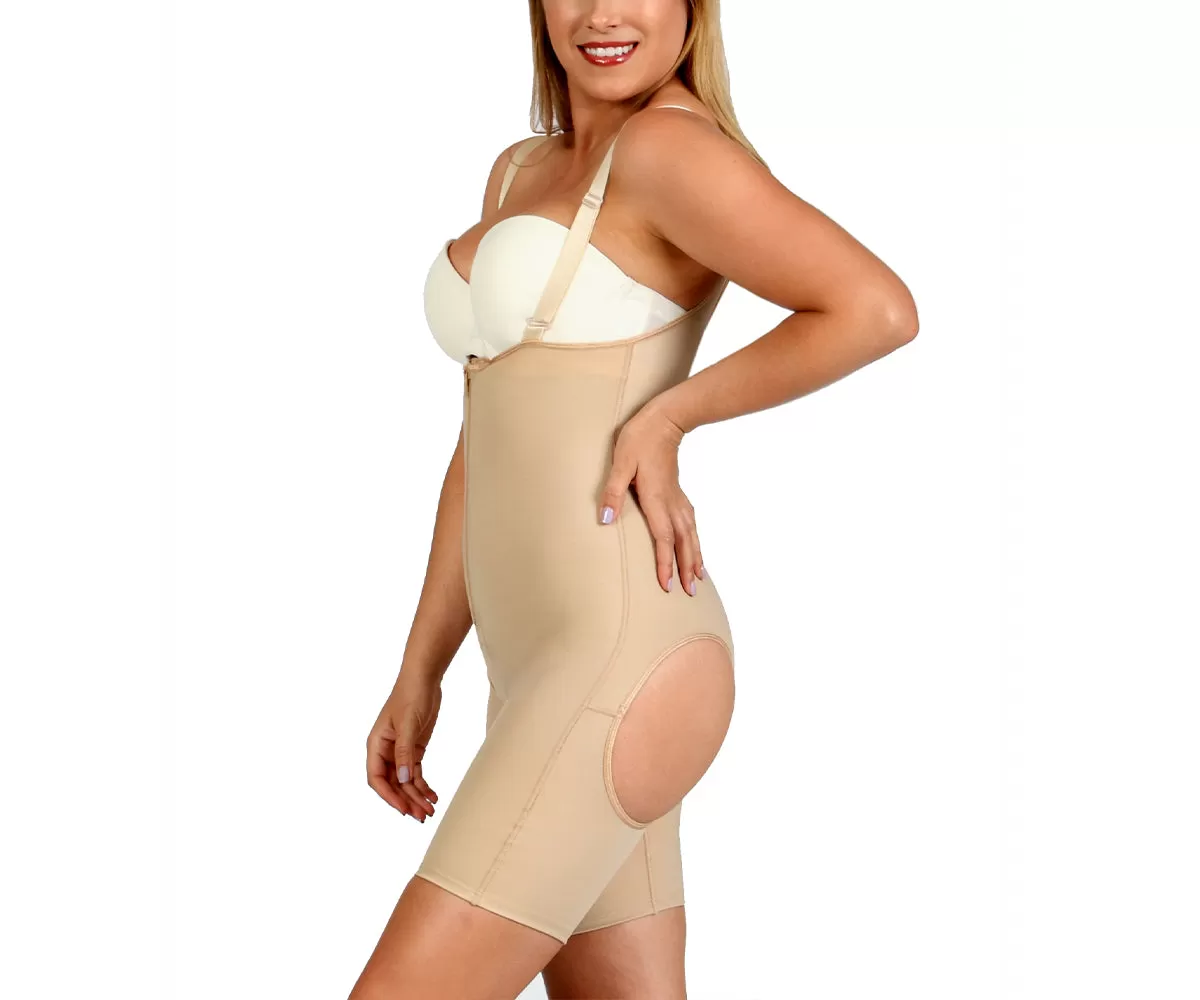 InstantRecoveryMD Underbust Bodyshort with front zip MD204