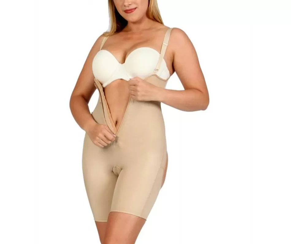 InstantRecoveryMD Underbust Bodyshort with front zip MD204