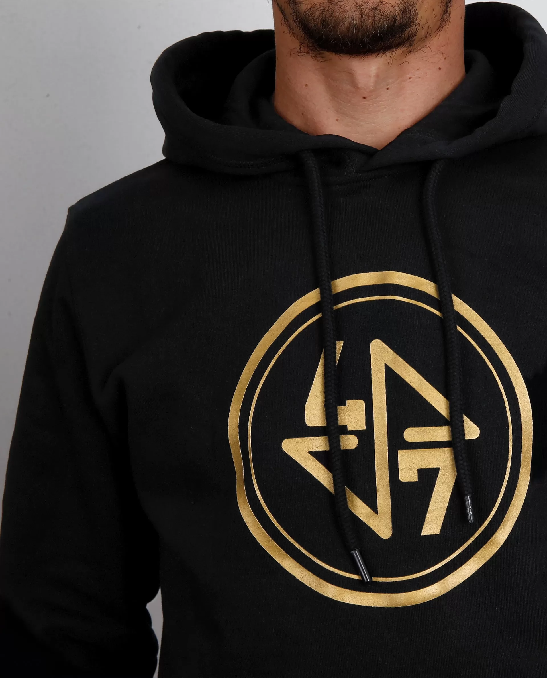 JP47 Black Hoodie