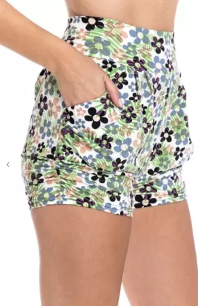 Jr Shorts - Vintage Daisy