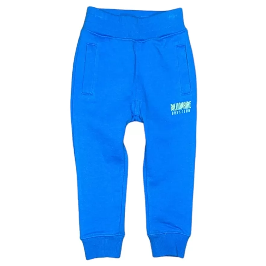 Kids Billionaire Boys Club BB Straight Font Jogger (Blue Aster) 813-8103