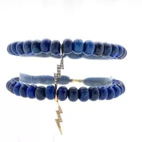 Lapis Beaded Bracelet