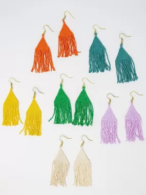 Lexie Solid Fringe Earring