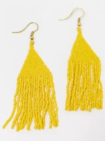 Lexie Solid Fringe Earring