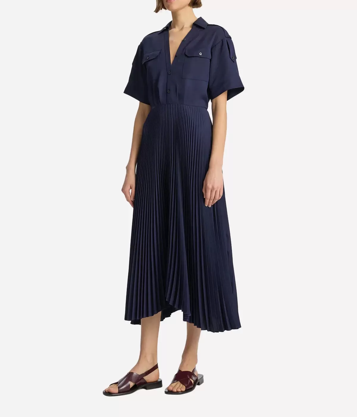 Liam Dress in Maritime Navy