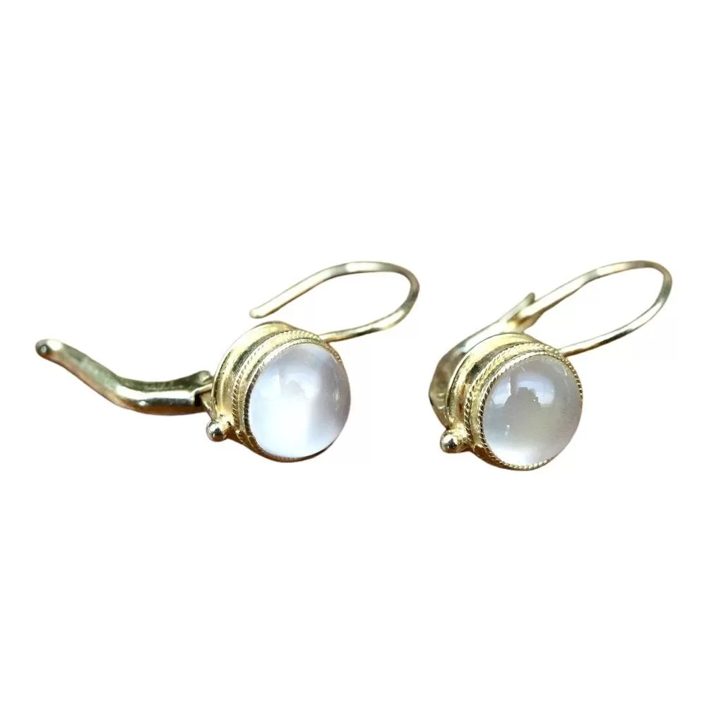 Meg Pepperidge Moonstone Earrings