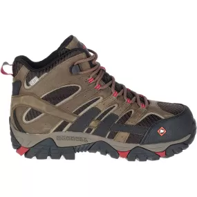 Moab 2 Vent Mid Women's Work Shoes Wp Boulder