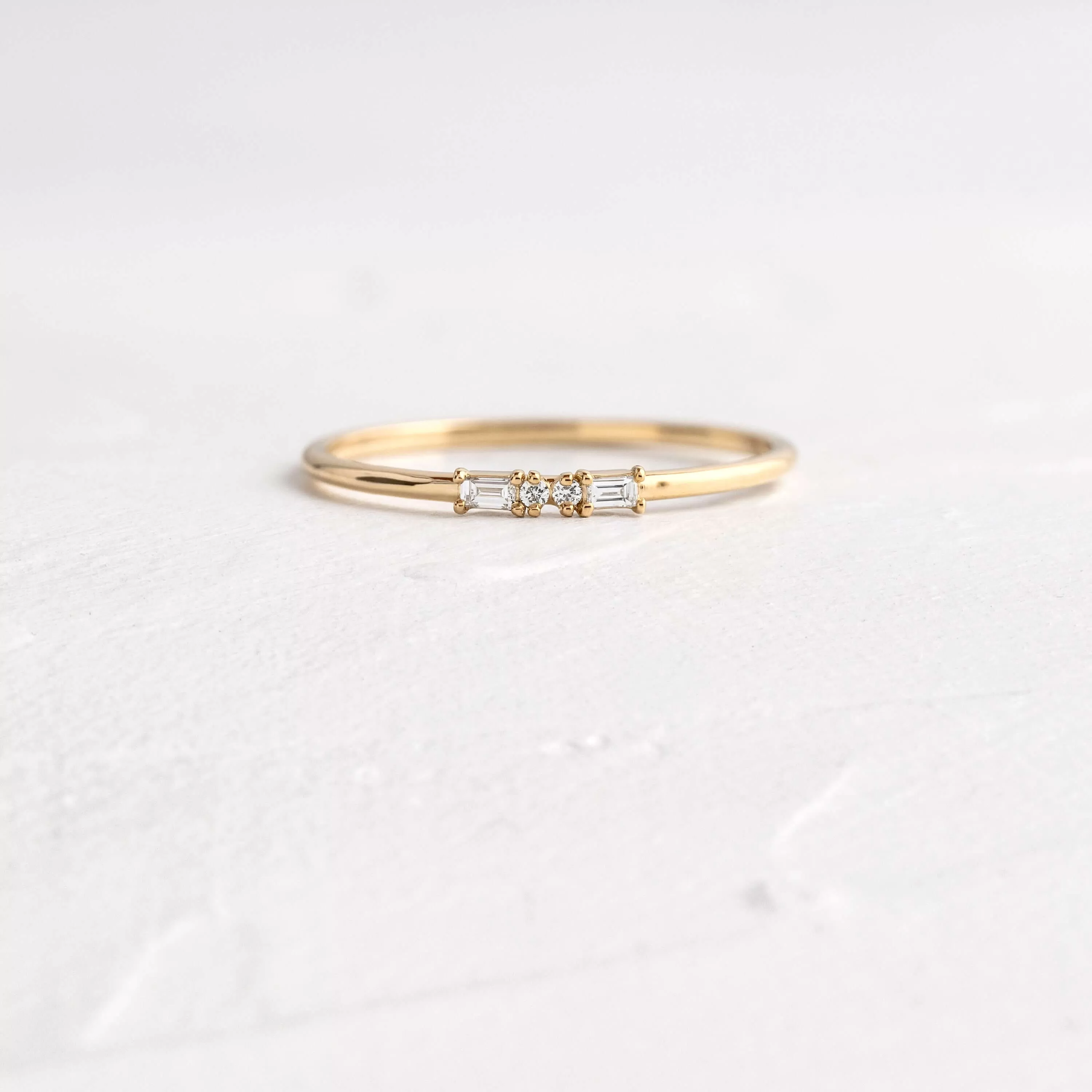 Morse Code Rings: Initials - Hidden