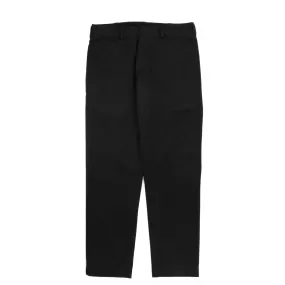 NANAMICA STRAIGHT CHINO PANTS BLACK