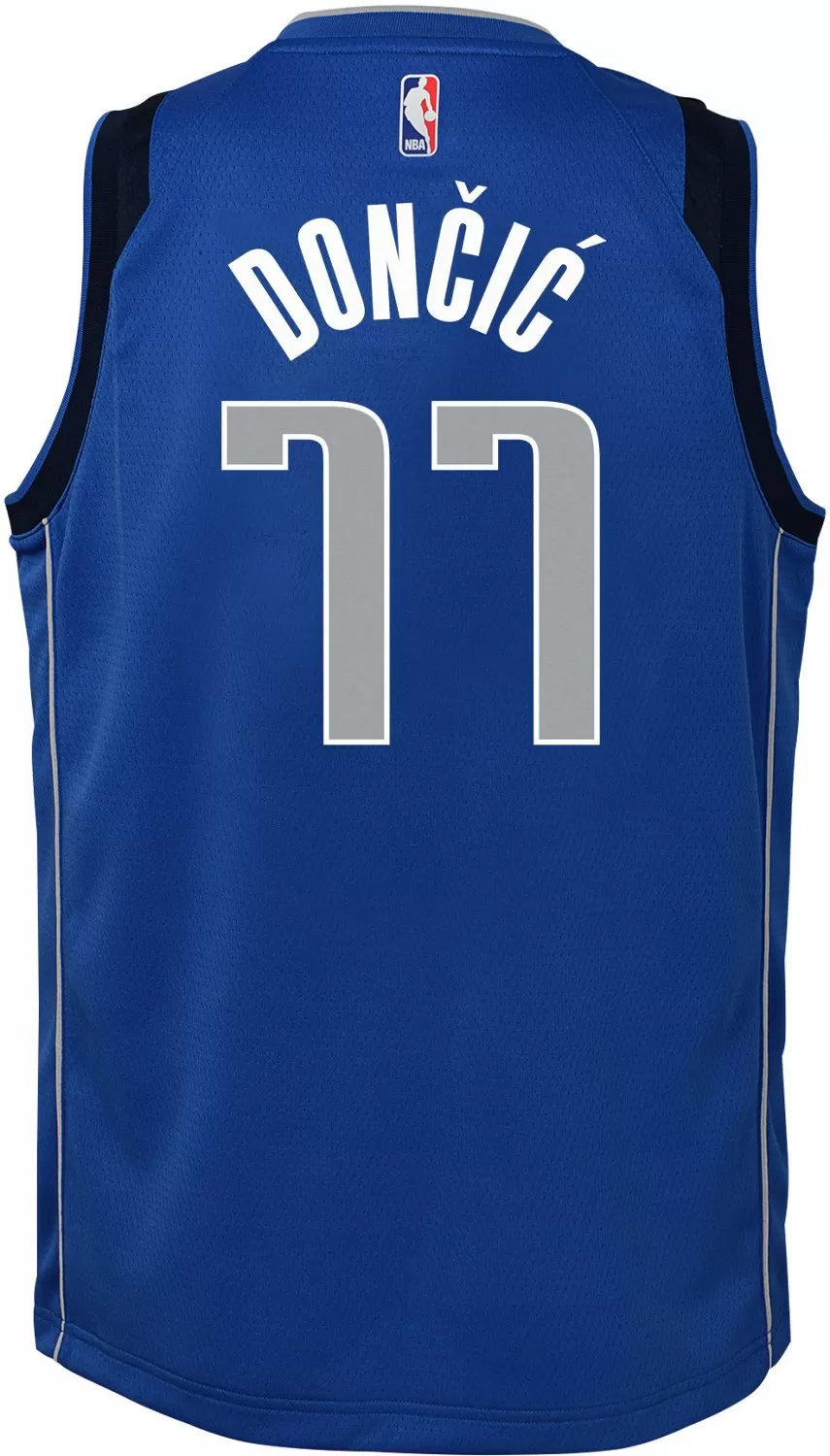 NBA Boys' Dallas Mavericks Luka Doncic 77 Swingman Icon Jersey