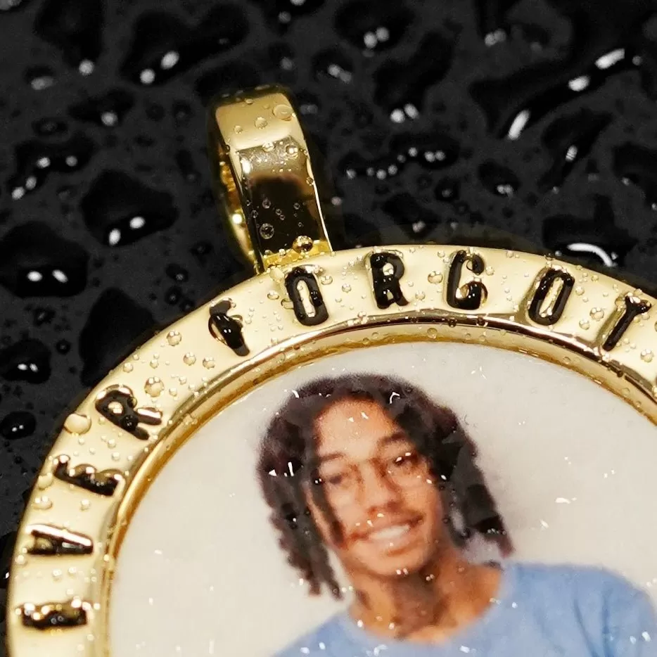 Never Forgotten Photo Pendant