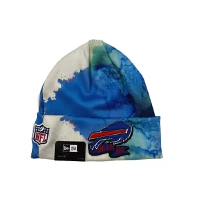 New Era Bills Blue Ink 2022 Sideline Knit Beanie