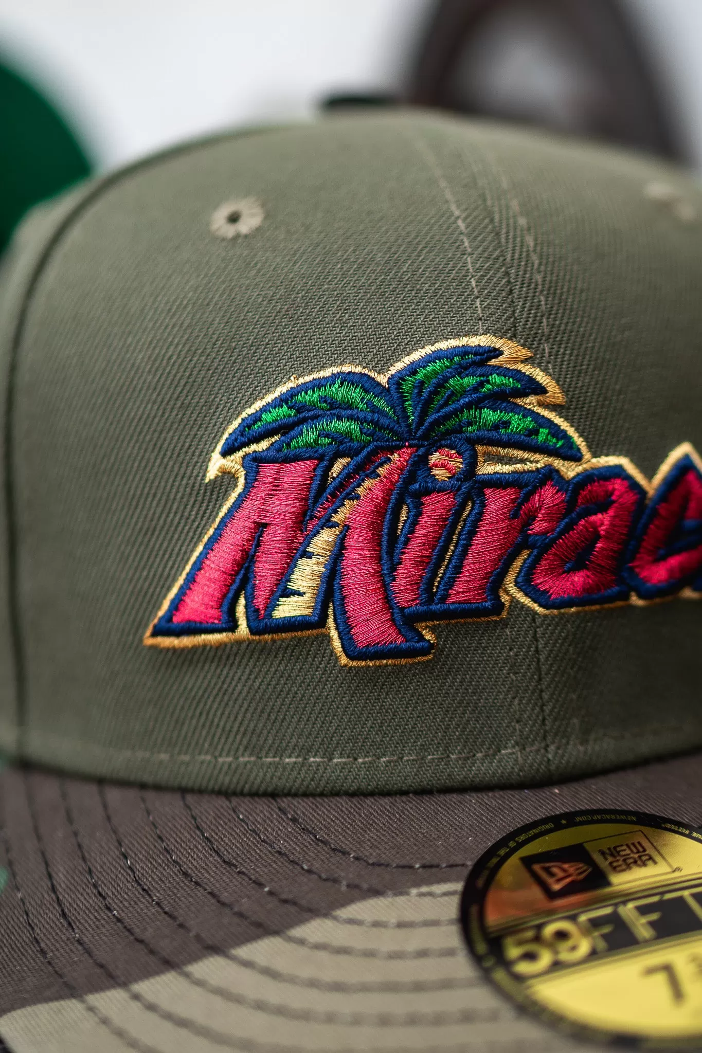 New Era Fort Myers Miracle Florida State League Green UV (Olive/Camo)