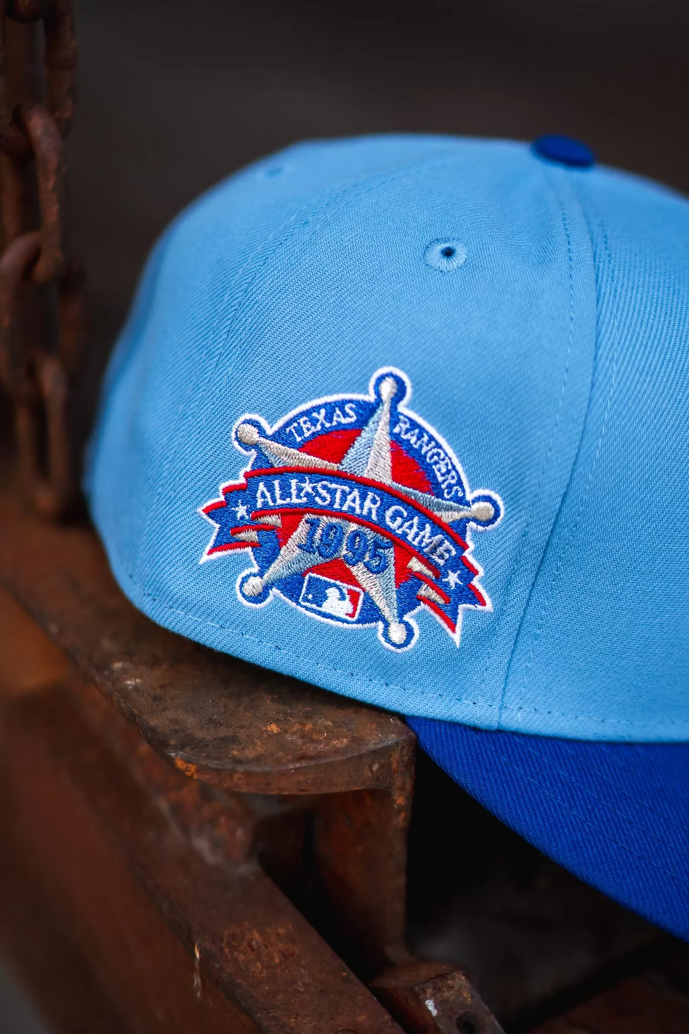 New Era Texas Rangers 1995 ASG Grey UV (Sky/Royal)