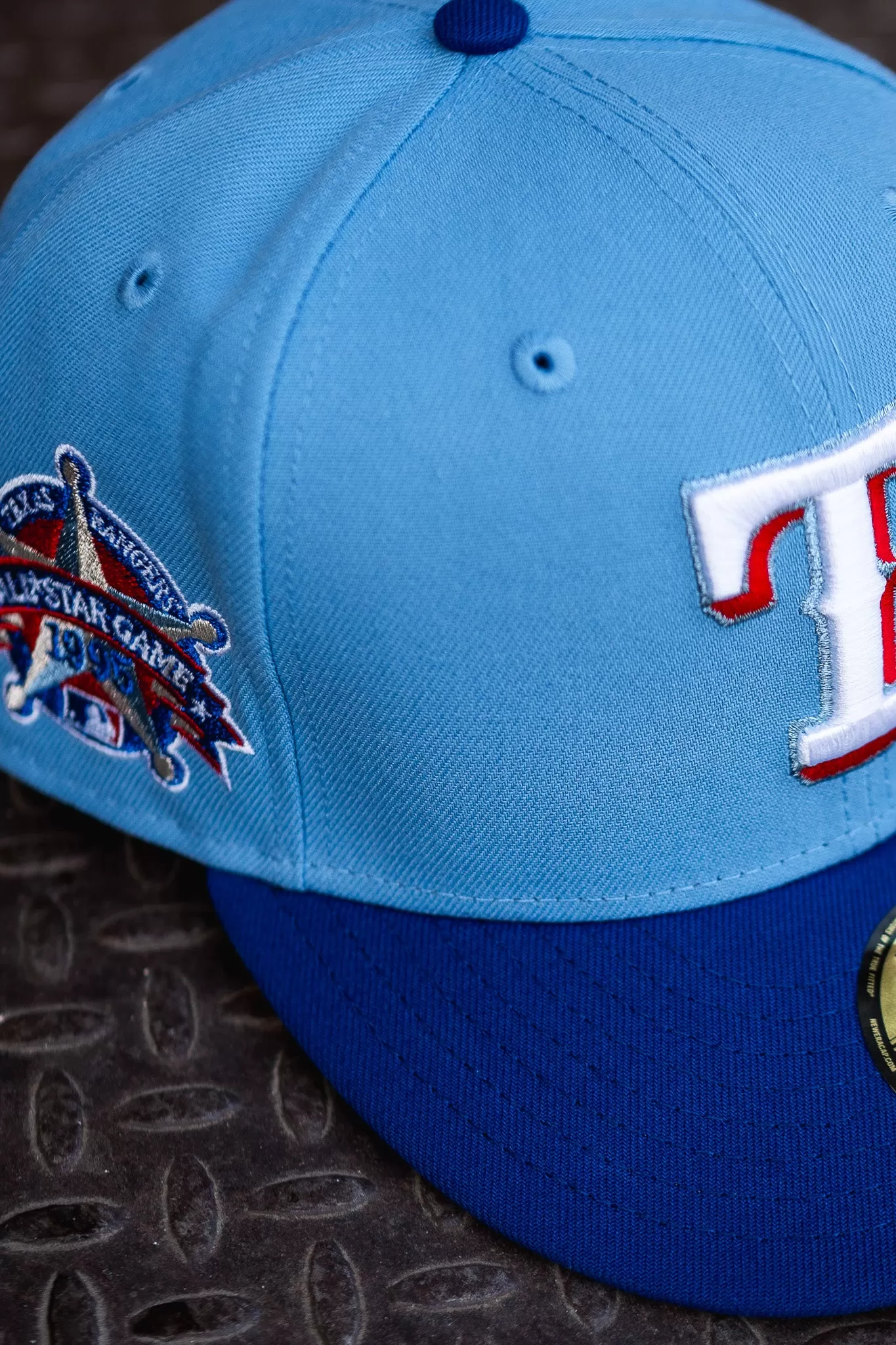 New Era Texas Rangers 1995 ASG Grey UV (Sky/Royal)