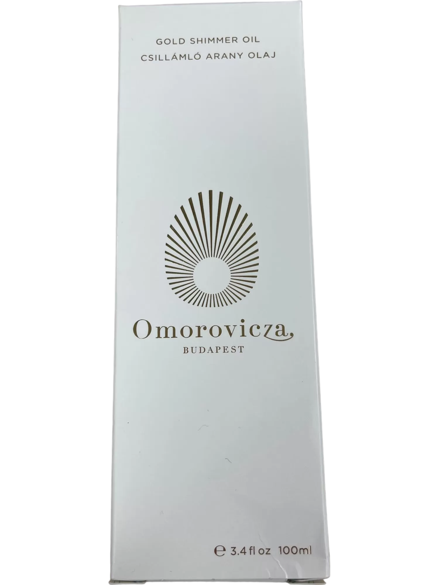 Omorovicza Gold Shimmer Oil for Radiant Skin and Hair 100ml