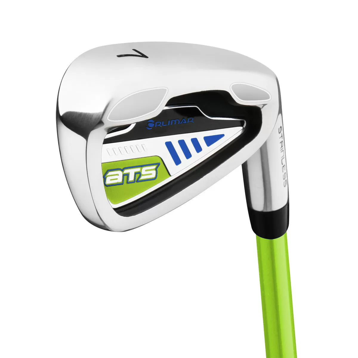 Orlimar Golf ATS Junior Boys Lime Blue Series Set for Ages 3-5